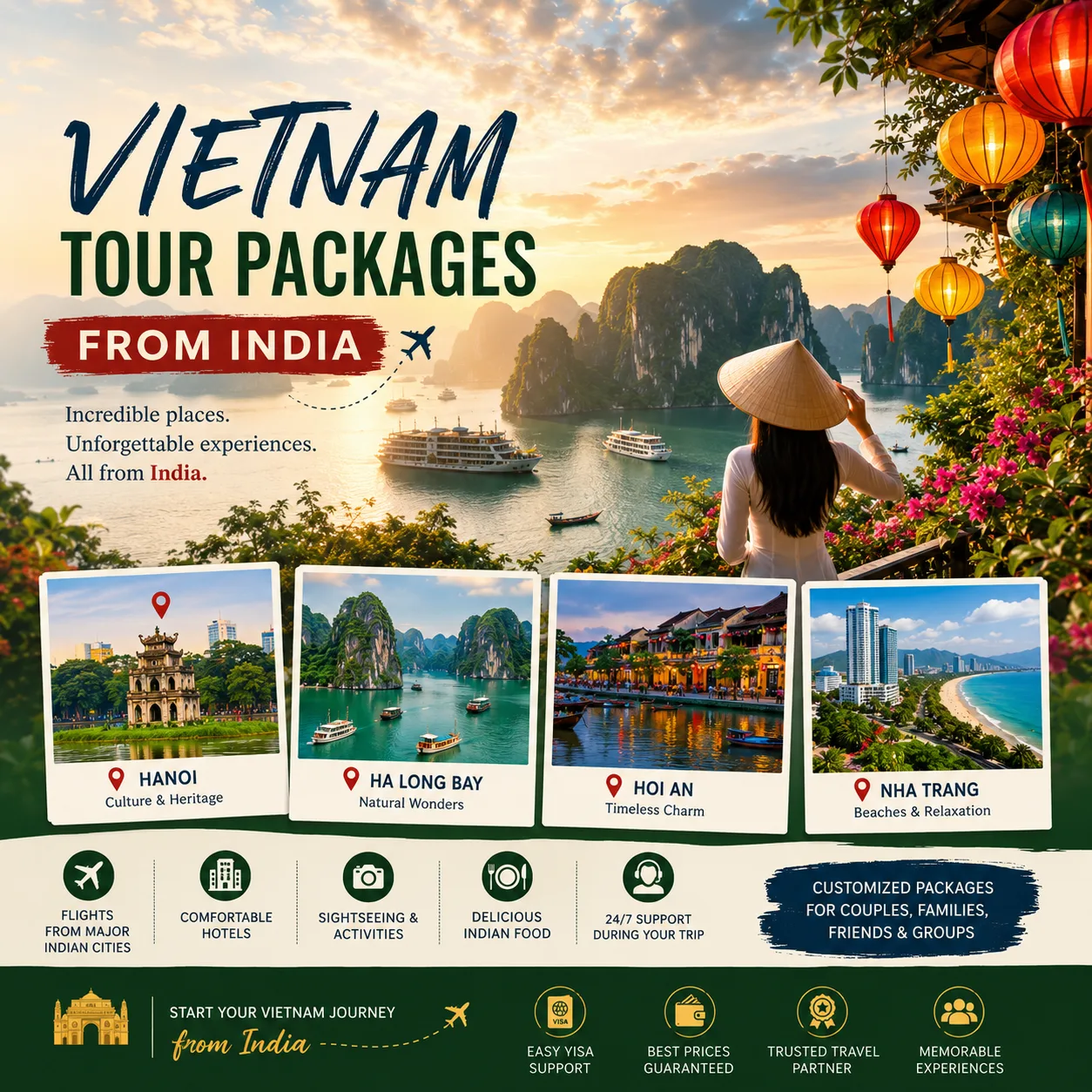 Vietnam Tour Packages from India 2026: Best Deals from ₹24,499