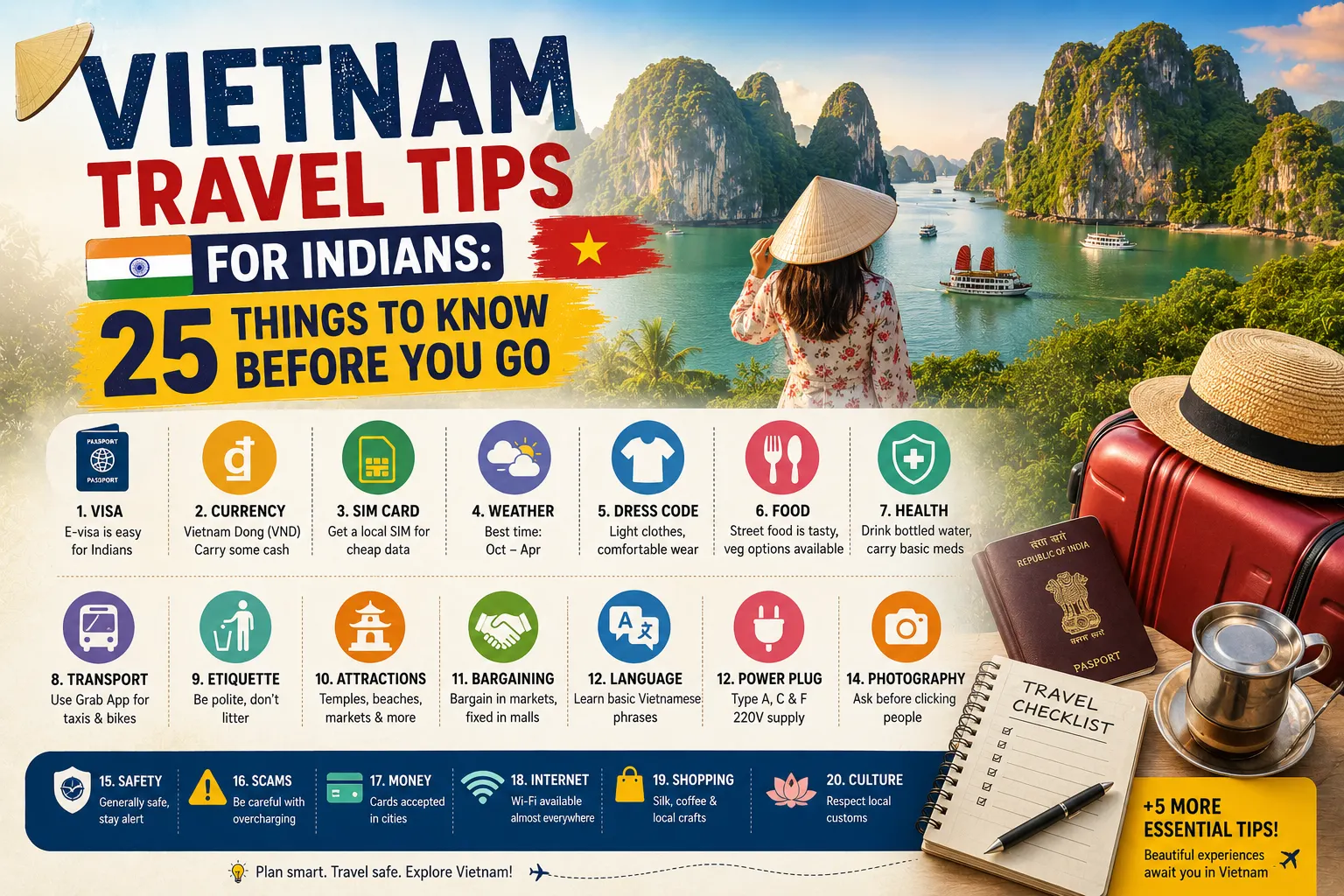 Vietnam Travel Tips for Indians: 25 Things to Know Before You Go (2026)