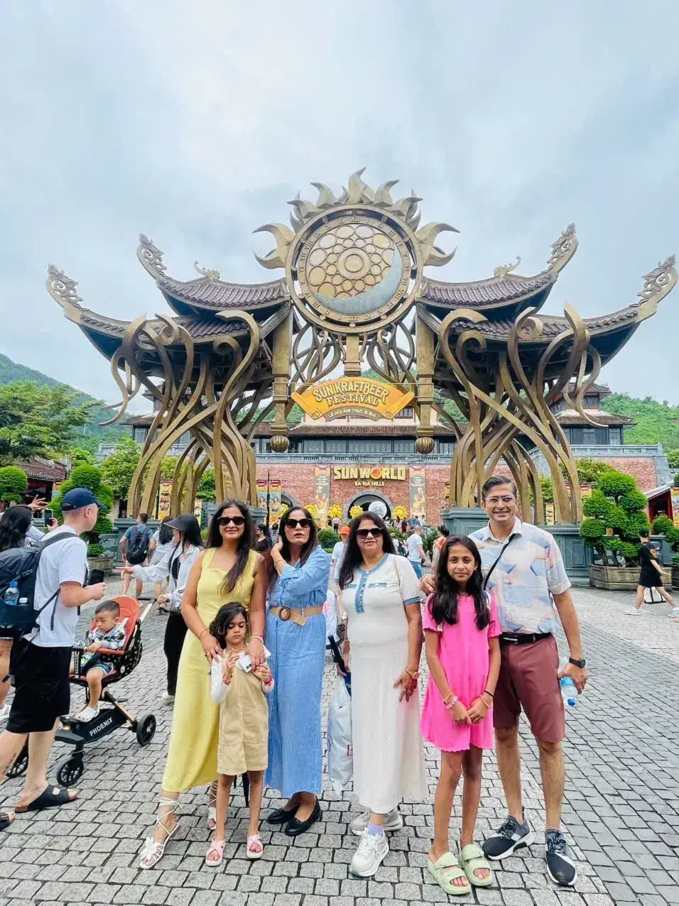 bookvietnamholiday.com clients at Sun World Ba Na Hills