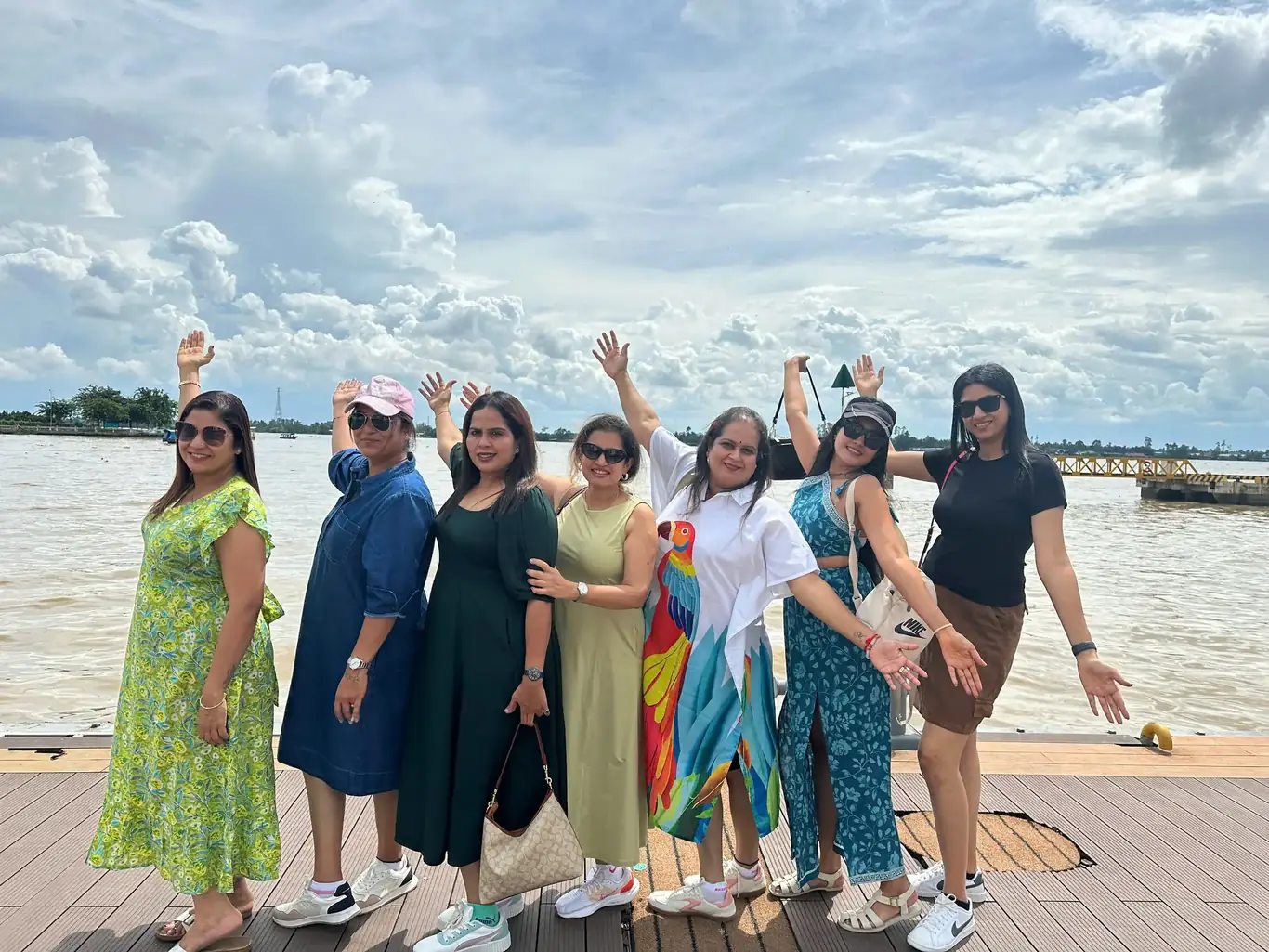 bookvietnamholiday.com clients at Mekong Delta