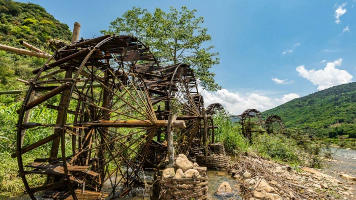 Pu Luong Nature Reserve rice terraces karst landscape remote Vietnam