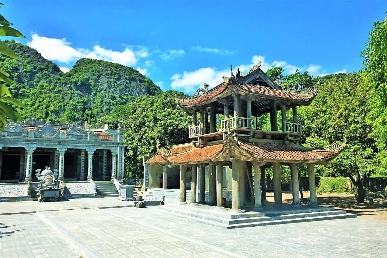 Thai Vi Temple 13th century Tran dynasty near Tam Coc Vietnam