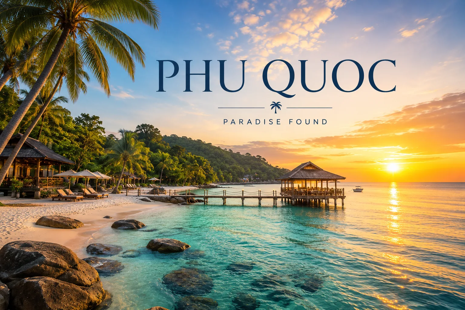 Sao Beach white sand and turquoise water Phu Quoc island Vietnam Gulf of Thailand