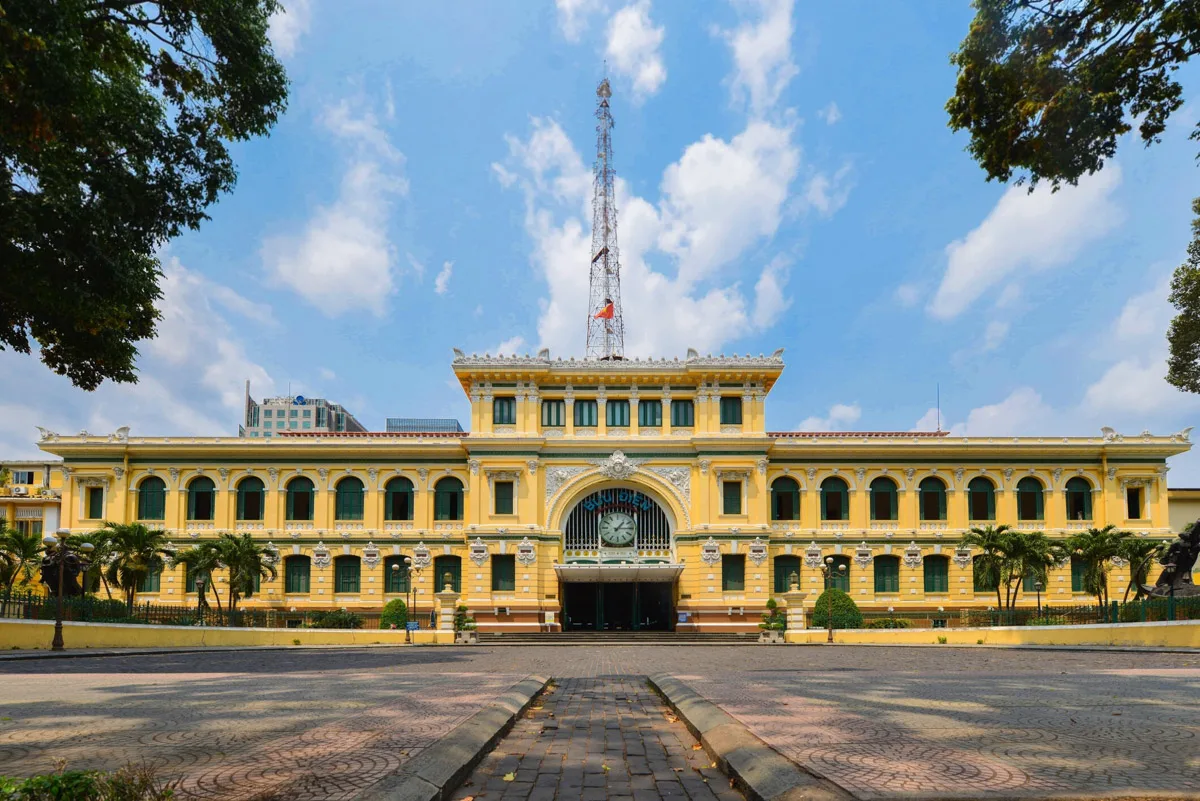 Ho Chi Minh City landmarks and streets