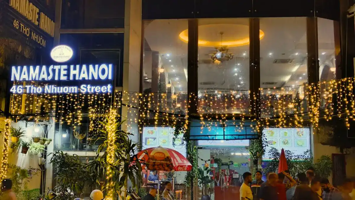 Namaste Hanoi — popular Indian restaurant in the Old Quarter