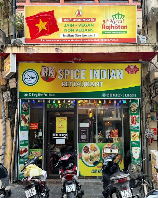 RK Spice Indian Restaurant — Hang Hom Old Quarter Hanoi