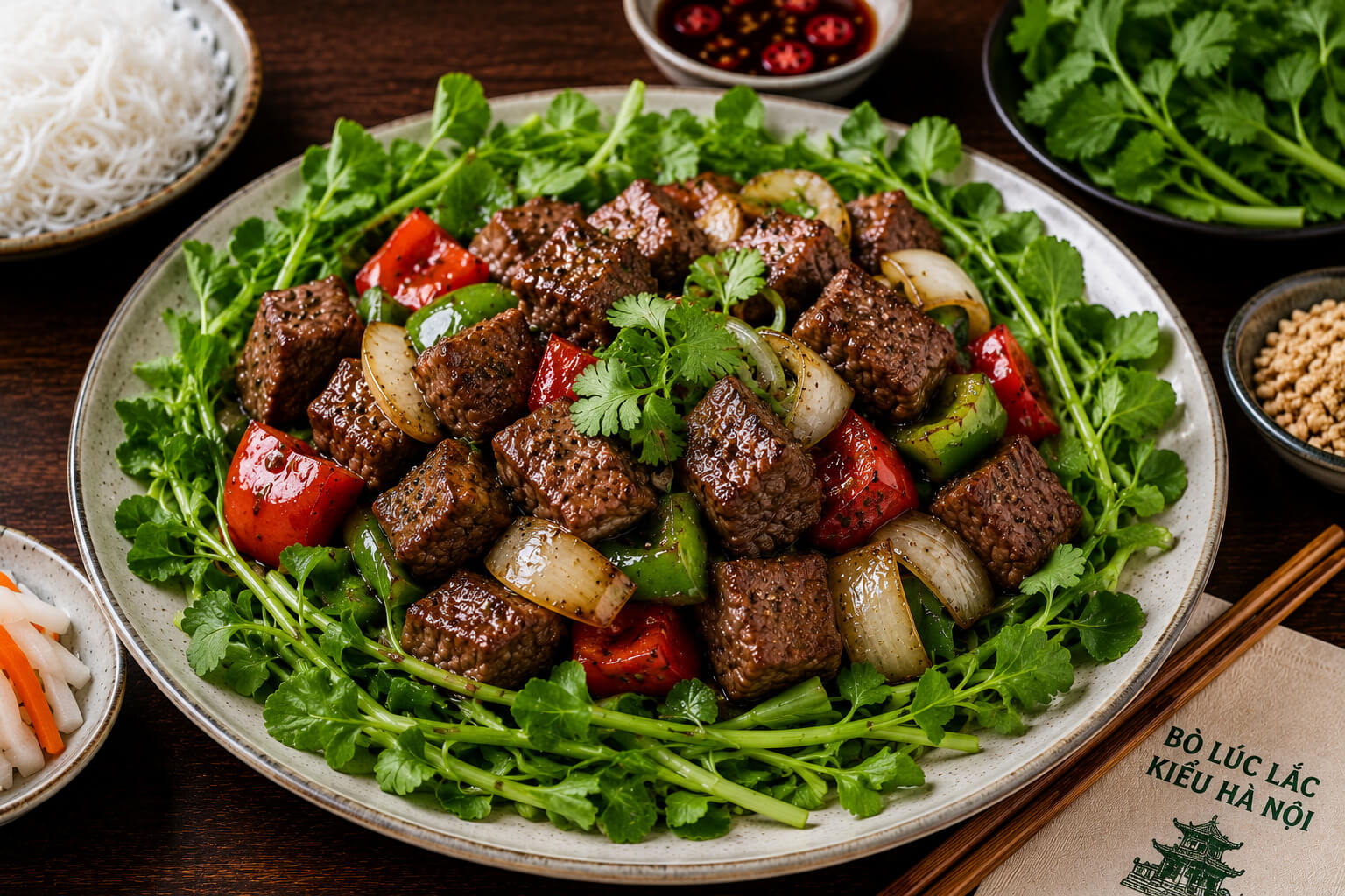 Bò Lúc Lắc kiểu Hà Nội